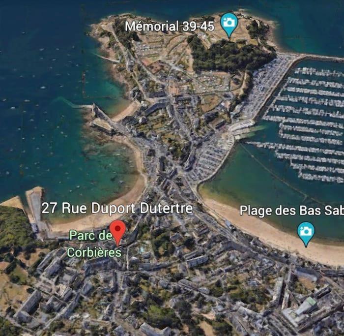 « Kraou Kezeg » A 50M De La Mer - 2/4 Pers. แซ็งต์มาโล ภายนอก รูปภาพ